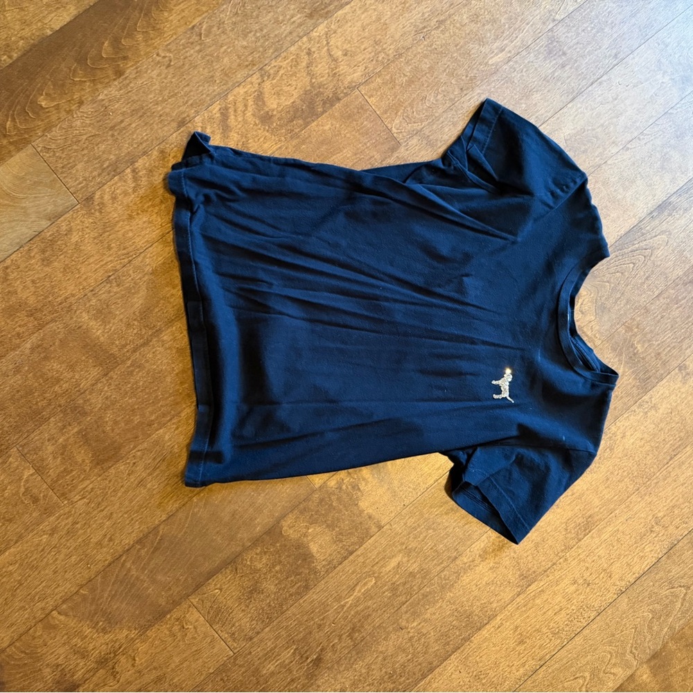 PINK Victoria's Secret Navy Short Sleeve Tee with Small Logo